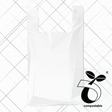 Bolsa anónima de fécula de maíz (biodegradable y compostable)