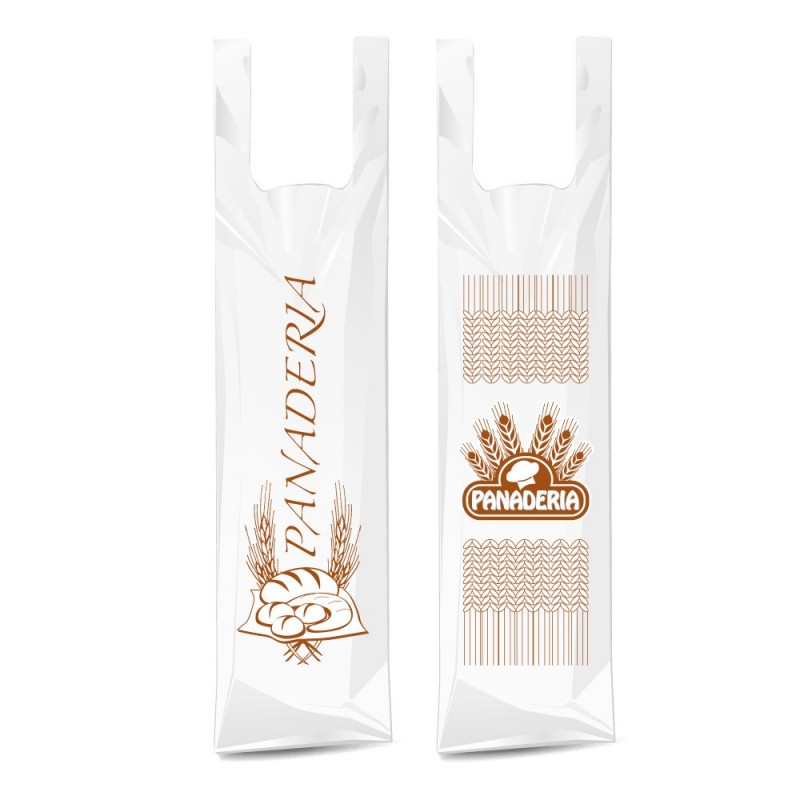 Pan Pequeña | Bolsa de plástico para panadería (Paquete 200uds.) Pan Pequeña | Bolsa de plástico para panadería (Paquete 200uds.)