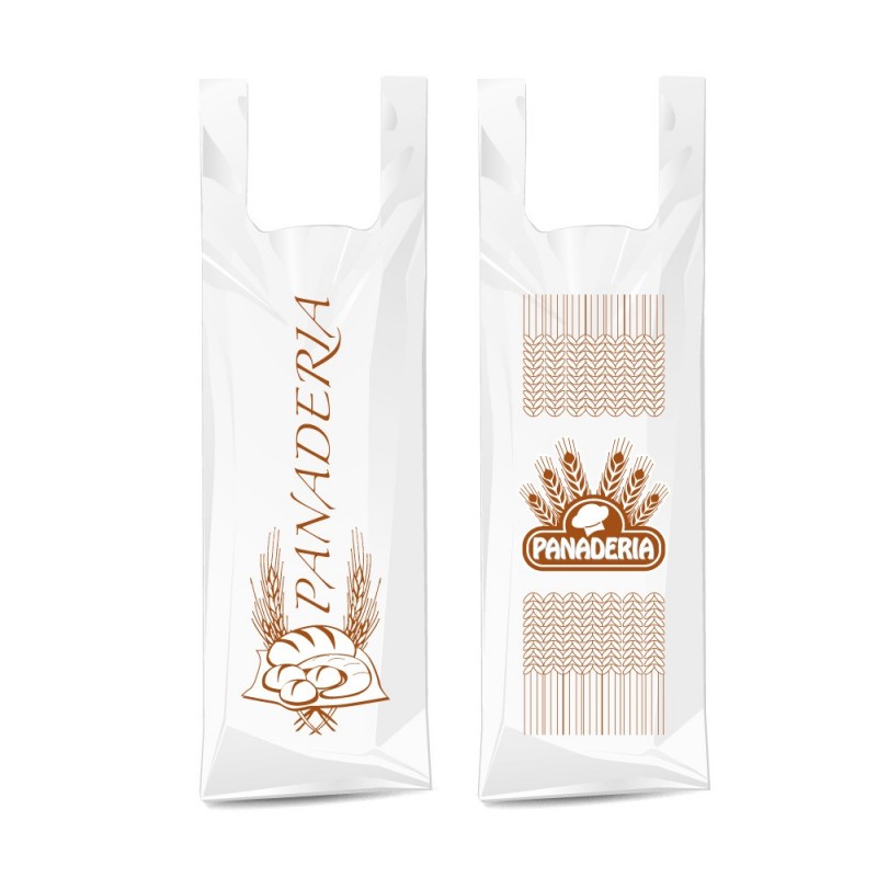 constantemente entrada Clip mariposa Bolsa compostable para panadería mediana. Pack: 200uds. Medida: 35/23x50