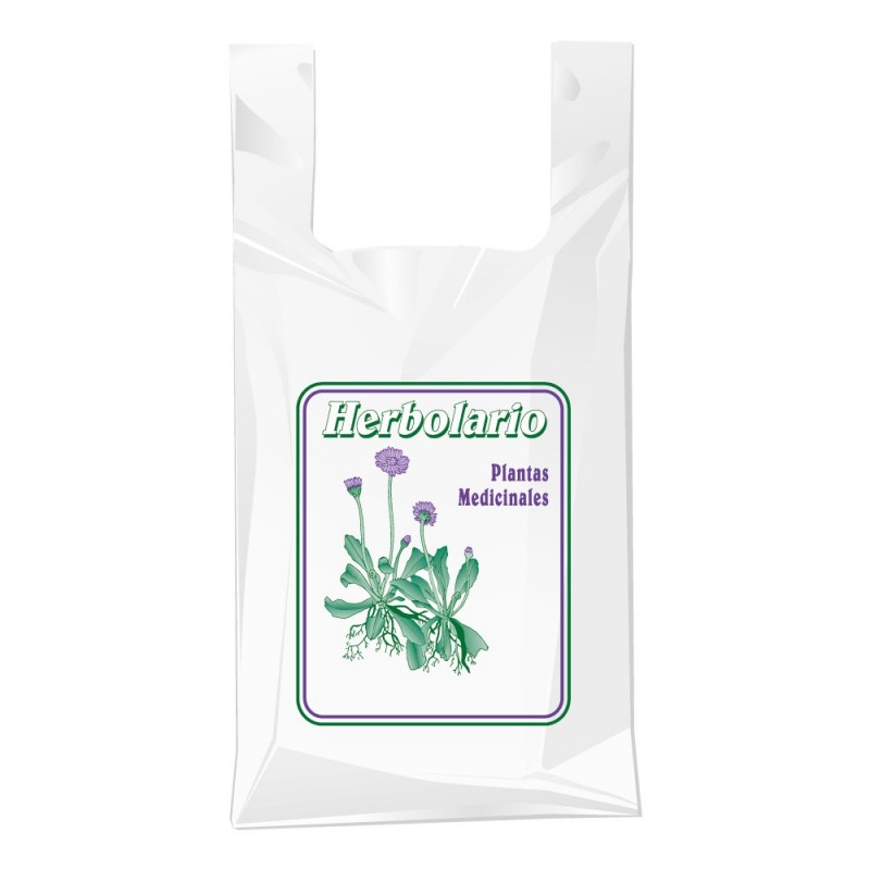 Bolsa de plástico para herbolario con una medida de 40/26x50 centímetros. Bolsa de plástico para herbolario con una medida de 40/26x50 centímetros.