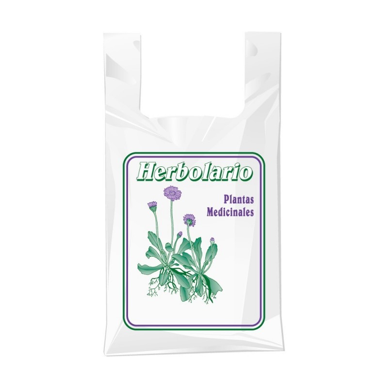 Bolsa de plástico para herbolario con una medida de 30/19x35 centímetros. Bolsa de plástico para herbolario con una medida de 30/19x35 centímetros.